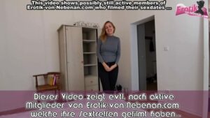 Deutsche Teenagerin Verführt Partner zu Intimem Liebesspiel